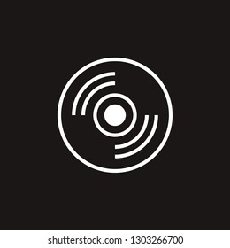 record icon. record vector design. Sign design. Vector design. Logo. Vector illustration
