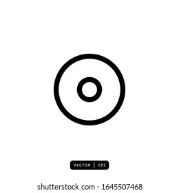 Vector de icono de registro - Signo o símbolo