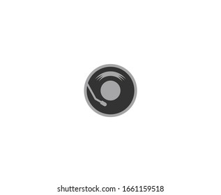 Grabar la imagen vectorial de la música del logotipo 