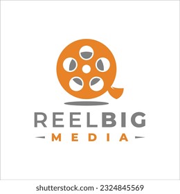 diseño de logotipo de reyes de estudio de medios de grabación