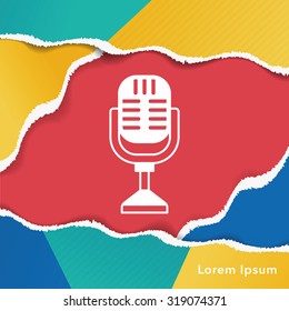 record microphone icon