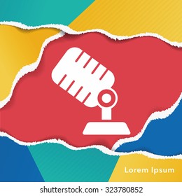 record microphone icon