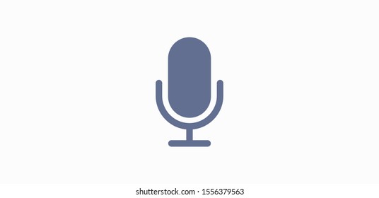 Record Microphone icon vector illustration EPS10. Sound concept
