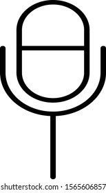 Record Microphone icon vector illustration EPS10. Sound concept