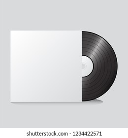 Record Mock Vector Design Stock Vector (Royalty Free) 1234422571 ...