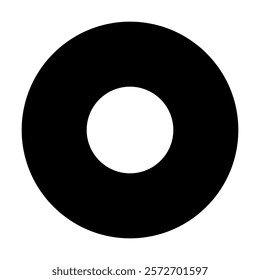 Record Stop Disk icon vector illustration style