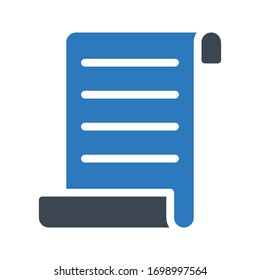 record vector glyph color icon 