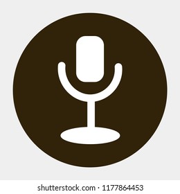 record vector icon 10 eps