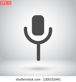 record vector icon 10 eps