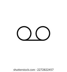 Zeichnen Sie Vektorsymbol, Rahmenstil, einzeln auf weißem Hintergrund.