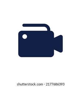 recorder glyph icon design vector image