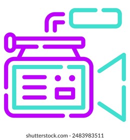 Recorder icon for web, app, infographic, etc