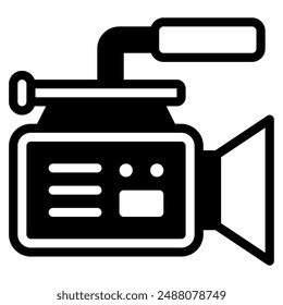 Recorder icon for web, app, infographic, etc