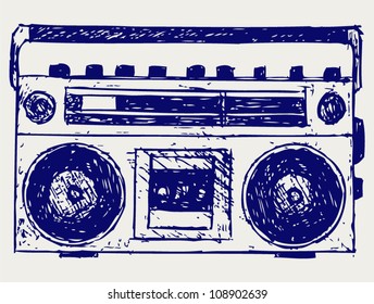 Recorder. Sketch