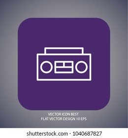 Recorder Vector icon
