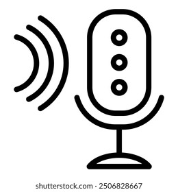 Recording icon. Icon about podcasts