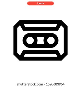 recording icon isolated sign symbol vector illustration - high quality black style vector icons
