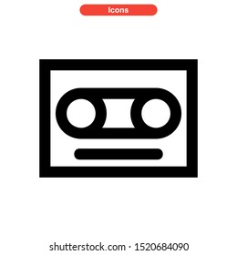 recording icon isolated sign symbol vector illustration - high quality black style vector icons
