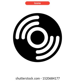recording icon isolated sign symbol vector illustration - high quality black style vector icons
