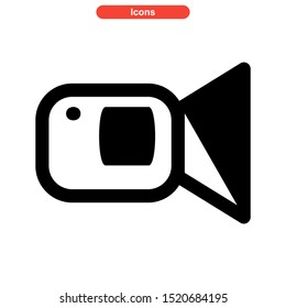 recording icon isolated sign symbol vector illustration - high quality black style vector icons
