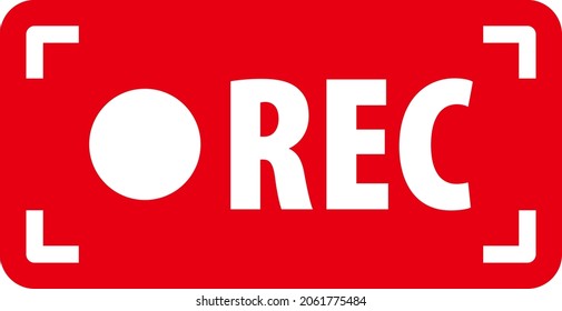 Grabación de imágenes vectoriales aisladas de iconos.