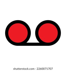 Recording icon line isolated on white background. Black flat thin icon on modern outline style. Linear symbol and editable stroke. Simple and pixel perfect stroke vector illustration.