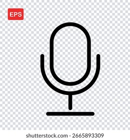 Aufnahme-Symbol, Aufnahme-Symbol, Stimme-Symbol, EPS-Format, Vektorsymbol-Illustrationsdatei