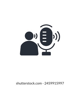 recording icon. vector.Editable stroke.linear style sign for use web design,logo.Symbol illustration.