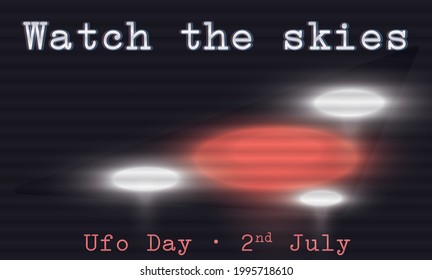 
Recording Of A Sighting Of Black Triangle UFO And Invitation To Watch The Skies During UFO Day In July 2.