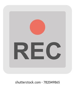 
Recording Vector Icon
