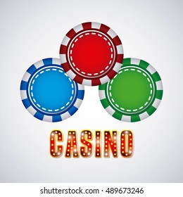 records casino game icon vector illustration design