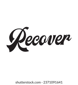 recover text on white background.