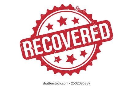 Recovered Rubber Stamp Seal Vector