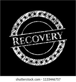 Recovery with chalkboard texture