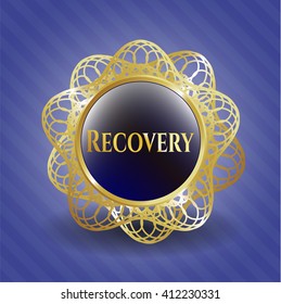 Recovery gold shiny emblem