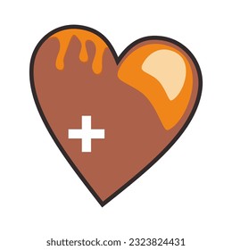 Recovery Heart 2 Patch V81 Patch Streetwear, Urban, Luxury, Modern Design Patch Commercial Use