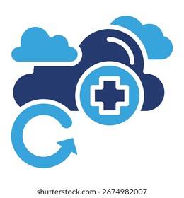 Recovery Icon Element For Design