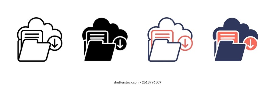 Recovery Icon Element For Design And Vector