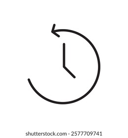 Recovery icon Flat simple outline