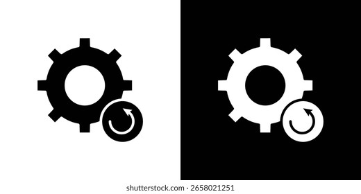 Recovery icon of a flat style vector