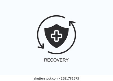 Recovery Icon Or Logo Isolated Illustration