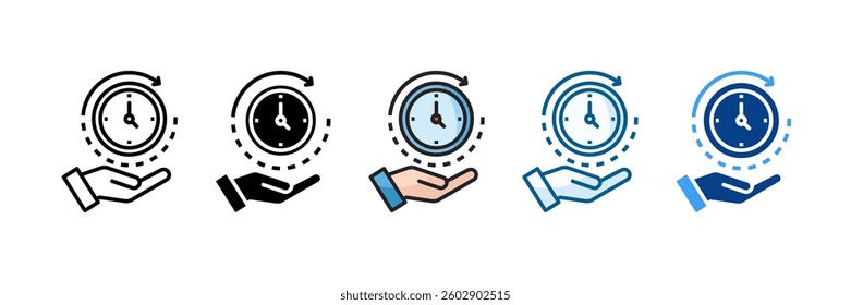 Recovery Objectives Icon Set Multiple Style Collection