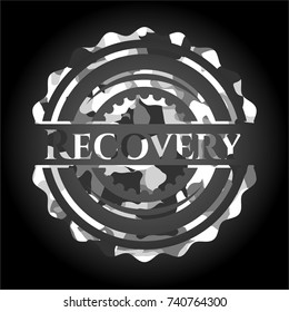 Recovery on grey camo pattern