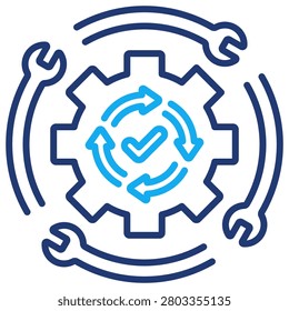 Recovery Process Icon vector Illustration For Design.
