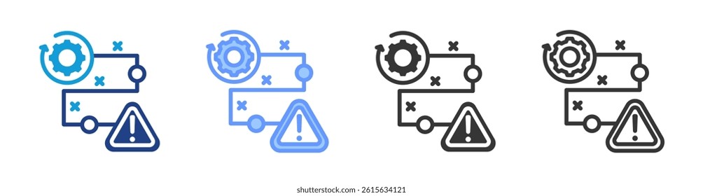 Recovery Strategy icon set multiple style collection