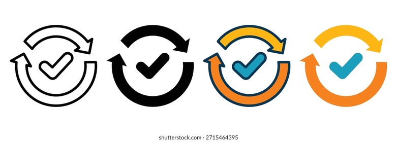 recovery web icon multiple style collection
