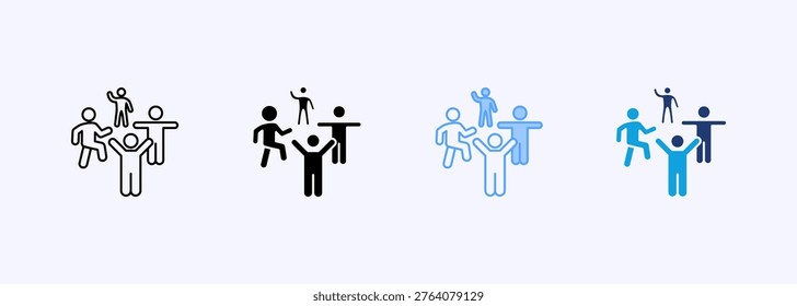 Recreation Icon Set Multistyle Various Collection Element For Design