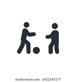 recreation icon. vector.Editable stroke.linear style sign for use web design,logo.Symbol illustration.