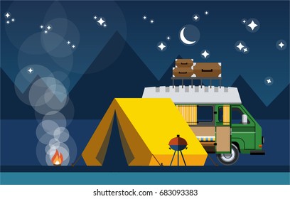 73,574 Camping car Images, Stock Photos & Vectors | Shutterstock