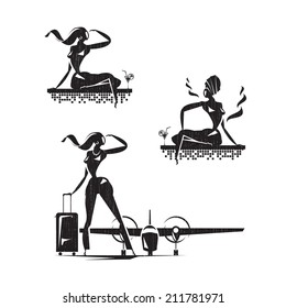  Recreation. Vector format